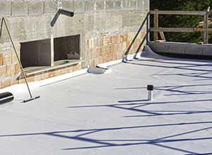 image of flat roof